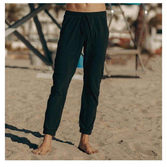 NEW! Albion fit Men’s Black Joggers 34” - Picture 1 of 10